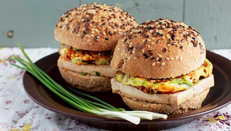 Receta vegetariana de hamburguesas Receta vegetariana de hamburguesas